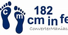 Image result for What Is 182 Cm in Feet