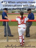 Image result for Softball Catcher Memes