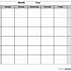 Image result for Blank Calendar Page Template Free Printable