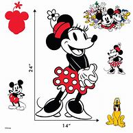 Image result for Minnie Mouse Interactive Wall Decal
