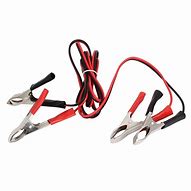 Image result for Battery Cables with Alligator Clip Ends