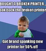 Image result for Broken Printer Sad Image