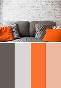 Image result for Orange and Grey Color Scheme