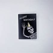 Image result for Gothic Skeleton Happy Birthday