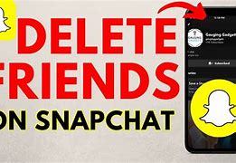 Image result for How to Delete a Friend On Snapchat