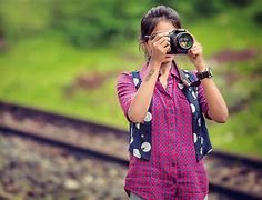Image result for Girl with Camera Photography HD
