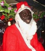 Image result for Funny Black Santa