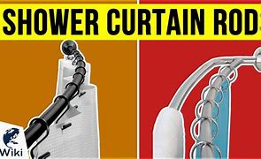 Image result for Bathroom Curtain Rod