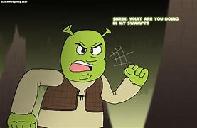 Image result for What Are You Doing in My Swamp Shrek Devant Art