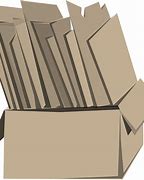 Image result for Cardboard Box No Background