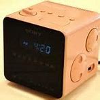 Image result for Sony Alarm Clock Radio 90s