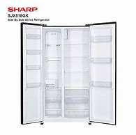Image result for Side-by-Side Sharp Refrigerator