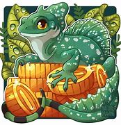 Image result for Cartoon Basilisk Lizard