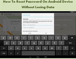 Image result for Apps On Android On How to Reset Password
