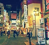 Image result for Japanese City at Night Computer Wallpapers