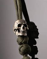 Image result for Paracord Lanyard Skull Beads