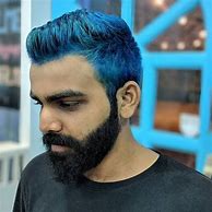 Image result for Long Blue Hair Men