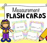 Image result for Measurement Flash Cards
