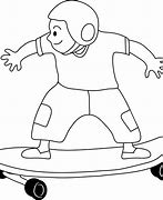 Image result for Skateboard Coloring Pages