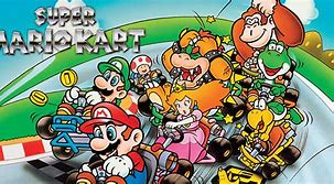 Image result for Mario Kart SNES