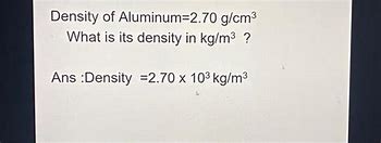 Image result for Aluminum Density G Cm3