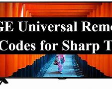 Image result for Sharp TV Codes List