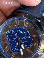 Image result for Fossil Black Leather Watch