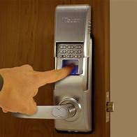 Image result for Front Door Fingerprint Lock