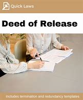 Image result for Deed of Release Cover Letter
