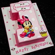 Image result for minnie mouse 1 cakes