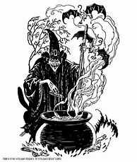 Image result for Vintage Witch Clip Art