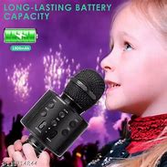 Image result for Karaoke Machine Wireless Microphone