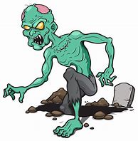 Image result for Scary Zombie Clip Art