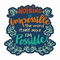 Image result for It Is Possible Poster