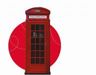 Image result for Red Telephone Box PNG