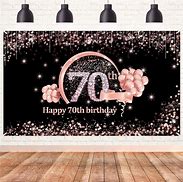 Image result for 70th Birthday Banner