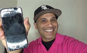 Image result for Picture of a Broken iPhone Screen