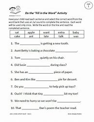 Image result for First Grade Language Arts Worksheets