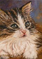 Image result for Beautiful Cat Paintings