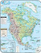 Image result for Map of North America Countries
