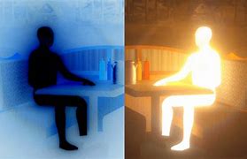 Image result for Glowing Man Sitting Meme