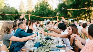 Image result for Guests at a Wedding Reception