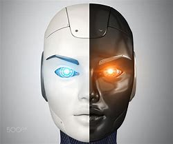 Image result for Stylistic Robot Face