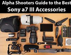 Image result for Sony Alpha A7 III Accessories