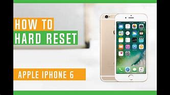 Image result for Reset iPhone 6 with Buttons