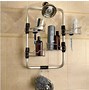 Image result for Glass Shelf with Towel Bar