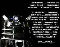 Image result for Dalek Quotes