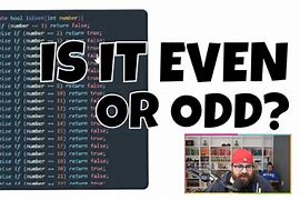 Image result for Coding Even Numbers Meme