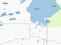 Image result for Cold Lake Contour Map
