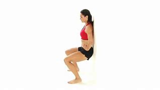 Image result for Wall Squats for Beginners